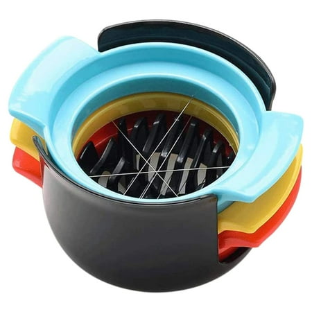 

3In1 ABS Egg Cutter Stainless Steel Wire Fruit Cutting Loose Flower Cutting Modeling and Slicing Artifact