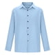 thumbnail image 3 of pstuiky manga larga para hombre, Camisa informal de moda para hombre, cuello vuelto, manga larga, transpirable, blusa top de hombre xl, 3 of 5
