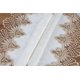 thumbnail image 2 of Xiao Hua Mantel de encaje de damasco con patchwork, cuadrado de lujo, para mesa pequeña, elegante mantel de encaje floral bordado, para fiestas, cocinas, comedores, picnics (tipo A, 56 x 56 cm), 2 of 3