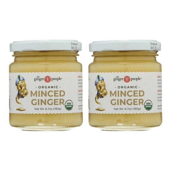 The Ginger People, Organic Minced Ginger, 6.7 Oz, Pack of 2