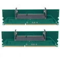 thumbnail image 1 of Adaptador de conector de memoria RAM DDR3 SO-DIMM para portátil a DIMM de escritorio, 2 unidades. Memoria RAM DDR3 para portátil a escritorio., 1 of 8