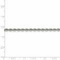 thumbnail image 4 of Sterling Silver 3.0mm Solid Rope Chain (Weight: 12.82 Grams, Length: 18 Inches), 4 of 4