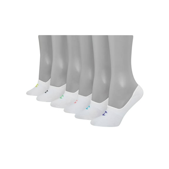 Champion Women's Invisble Liner Socks, 6 Pack