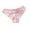 Pink, variant on Qingpeng Womens Floral Lace Briefs Cotton Crotch Lightweight Breathable Bow Detail Underwear Size S-XL
