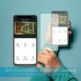 thumbnail image 5 of FZFLZDH 1080P WiFi Home Security Bulb Light Camera, E27 Wireless Surveillance Video Camera, 360 Degree Panoramic Baby Pet Monitor with Night Vision, Two-Way Audio, Motion Detection, 5 of 8