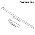 thumbnail image 3 of Tableware,Adjustable Telescoping Spoon, Stainless Steel Retractable Long Handle Serving Spoon - 8.3" to 25.4" Extendable for BBQ, Camping, Party, Kitchen, Deep Pot Stirring, Multipurpose Utensil, 3 of 5