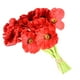 thumbnail image 1 of Flor artificial oficina en casa simulación Floral decoración boda fiesta PU Flor falsa, rojo 10 Piezas sidaley HA000017-05B, 1 of 6