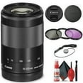 thumbnail image 2 of Canon EF-M 55-200mm F/4.5-6.3 IS STM Lens (Black) (9517B002) + Filter Kit + More (International Version), 2 of 2