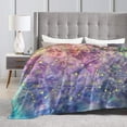 thumbnail image 4 of Constellation Throw Blanket Flannel Constellations Blanket Warm & Soft 12 Horoscope Astrology Throw Blankets Constellation Theme Home Décor 60"X50", 4 of 6