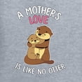 thumbnail image 6 of Wild Bobby A Mother's Love Is Like No Otter Women Standard V-Neck Tee, 6 of 6