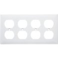 thumbnail image 1 of Morris Products 81441 Lexan Plaques Murales 4 Gang Duplex Réceptacle Blanc, 1 of 1