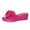 Hot Pink, variant on Summer Women's Wedges Shoes Fashionable Casual Summer Bow Thick Sole Outdoor Wedge