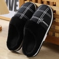 thumbnail image 5 of Men's Cozy Lined Big Size Clogs Casual Home Slippers with Thick Soft Sole for Daily Warm Winter Snug Indoor Comfort Relaxed House Slippers, 5 of 5