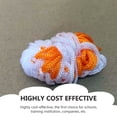 thumbnail image 3 of FUEENIRVA Durable Assorted Color Football Net Pocket for Balls Use, Lightweight PP Material, 20 Sets, 3 of 8