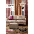 thumbnail image 2 of Decora Furnishings 54-Inch Polyester-Cotton Floral Vine Scroll Fabric by The Yard, Garnet, 2 of 3