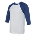 thumbnail image 2 of BELLA + CANVAS Unisex Three-Quarter Sleeve Baseball Tee, 2 of 5