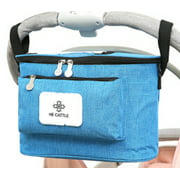 Seyurigaoka baby stroller Storage Bag, Multipurpose Handbag Mummy Bag Hanging Basket for Baby Carriage