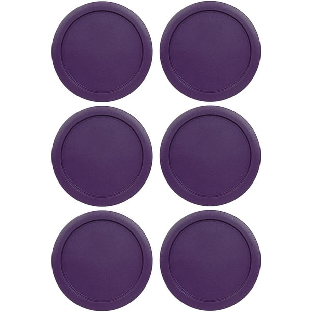 Tapas de repuesto para recipientes Pyrex de vidrio para almacenamiento de alimentos de 4 tazas