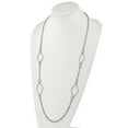 thumbnail image 2 of White Stainless Steel necklace Fancy 36 in 4.2 mm Polished 36in Link, 2 of 3