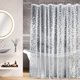 thumbnail image 1 of AMYTY Cortina de Baño, Cortina para Baño de EVA 180 X 180 CM, Impermeable, Antimoho, Antibacterial, Cortina de Baño Translúcida con 12 Ganchos SHIRET Hogar, 1 of 2
