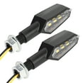 thumbnail image 3 of Motorcycle Lamp,Motorcycle Double Sided LED Bullet Turn Signal Light Turn Signal Lamp Seamless Integration, 3 of 7