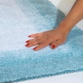 thumbnail image 2 of Chesapeake Whitney Ombre 2pc Reversible Porcelain Blue Bath Rug Set (21"x34" & 17"x24"), 2 of 6