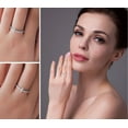 thumbnail image 3 of Cross Ring Religion Women White Gold Plated Cubic Zirconia Ginger Lyne Collection, 3 of 5