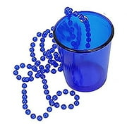 Bachelorette Bride Party Shot Glasses Plastic Shot Glass on Beaded Necklace