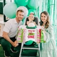 thumbnail image 5 of Hole in One Birthday Decorations Girl - High Chair Banner, Pink and Green Golf 1st Birthday Party Decorations, Outdoor Sports Theme Birthday Party Supplies, 5 of 6