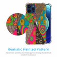 thumbnail image 5 of Hippie Indie Case for iPhone 12 Pro Max,Aesthetic Art Design Pattern Soft TPU Bumper Case Cover, 5 of 5