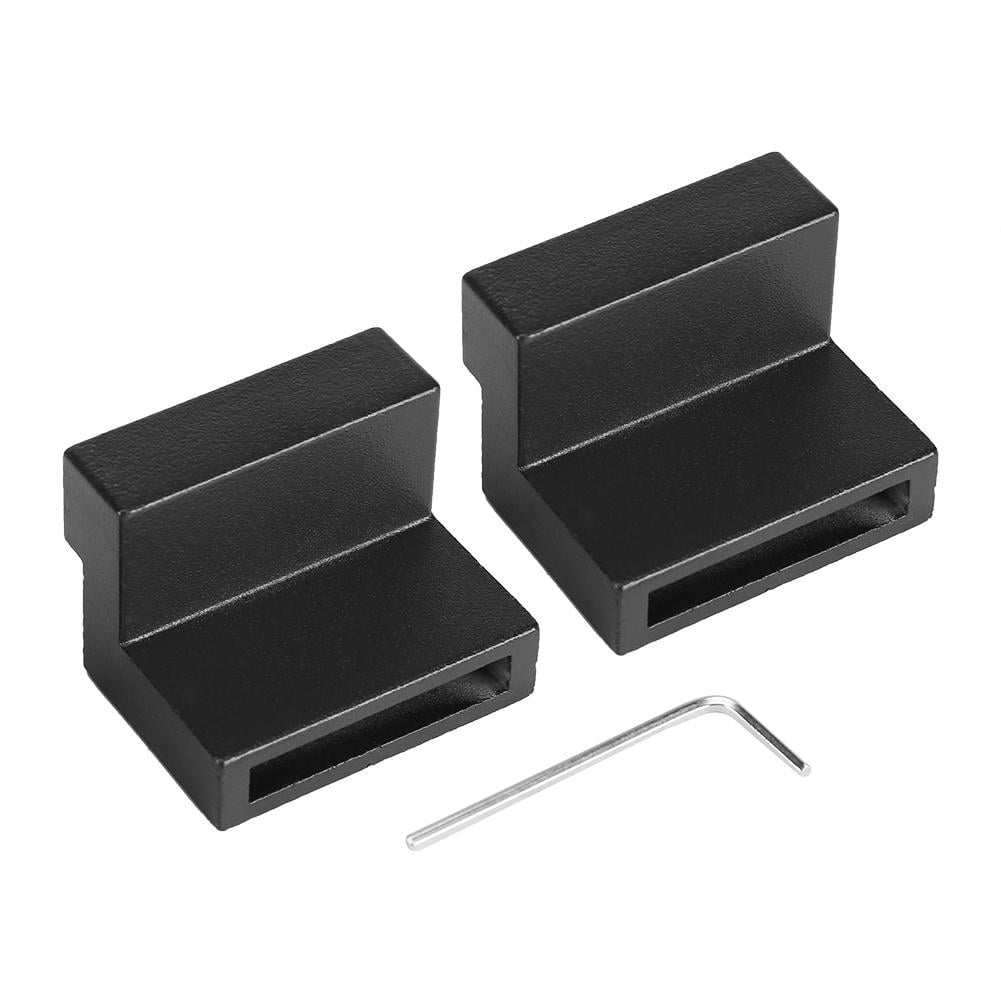 Greensen Barn Door Stopper, Barn Door Stoppers,1 Pair Zinc Alloy Door Stopper Replacement Part for Sliding Barn Door Rail Track