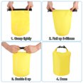 thumbnail image 6 of Hengguang 3 Pack Waterproof Dry Bag and 1Pack Phone Pouch,3L,5L,8L Lightweight Floating Dry Bag,Waterproof Stuff Sacks,Great for Kayaking,Hiking,Water Parks,Camping,Rafting,Wild Fishing, 6 of 7