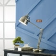 thumbnail image 3 of Artiva USA Caprice LED 27.5" Desk Lamp, Antique Satin Brass, 3 of 3