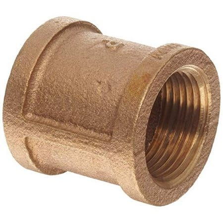 Anderson Metals Brass Pipe Fitting, Coupling, 1