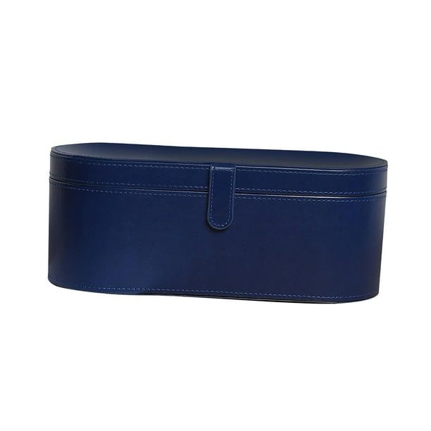 Bolsa para secadores de pelo, portátil, multiusos, profesional, antiarañazos, organizador para secadores de pelo, Estuche de Viaje para viajes de nego azul