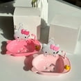 thumbnail image 3 of Anime Hello Kitty Cartoon Soap Box Personality Creativity Kawaii Drain Household Bathroom Dormitory Kt Soap Dish Life Supplies, 3 of 18