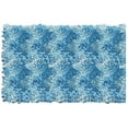 thumbnail image 1 of Shaggy Raggy Blue Chevron Rug, 1 of 1
