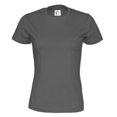 thumbnail image 1 of Cottover - Camiseta de Orgánico para Mujer (Carbón), 1 of 4