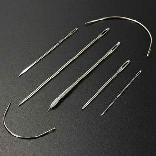 7Pcs Heavy Duty Sewing Needles Kit Includes 5 Leather Hand Sewing