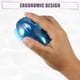 thumbnail image 4 of Cepillo de cabello portátil Unique Bargains, cepillo de masaje en forma de huevo mini para mujeres, color azul, 4 of 7