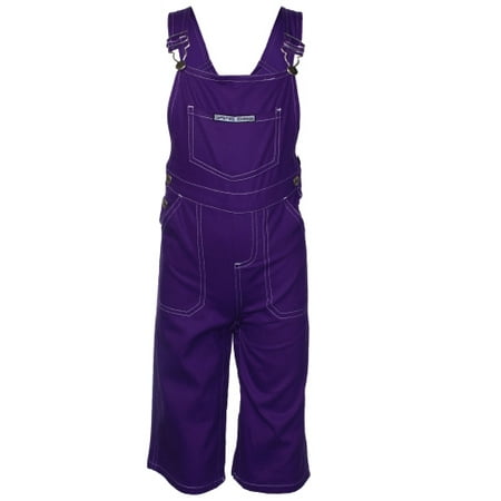 Game Bibs Toddler Overalls - Purple