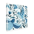 thumbnail image 2 of Grace Popp 'Blue Bird Folk II' Canvas Art, 2 of 4