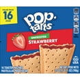 PopTarts Unfrosted Strawberry Instant Breakfast Toaster Pastries