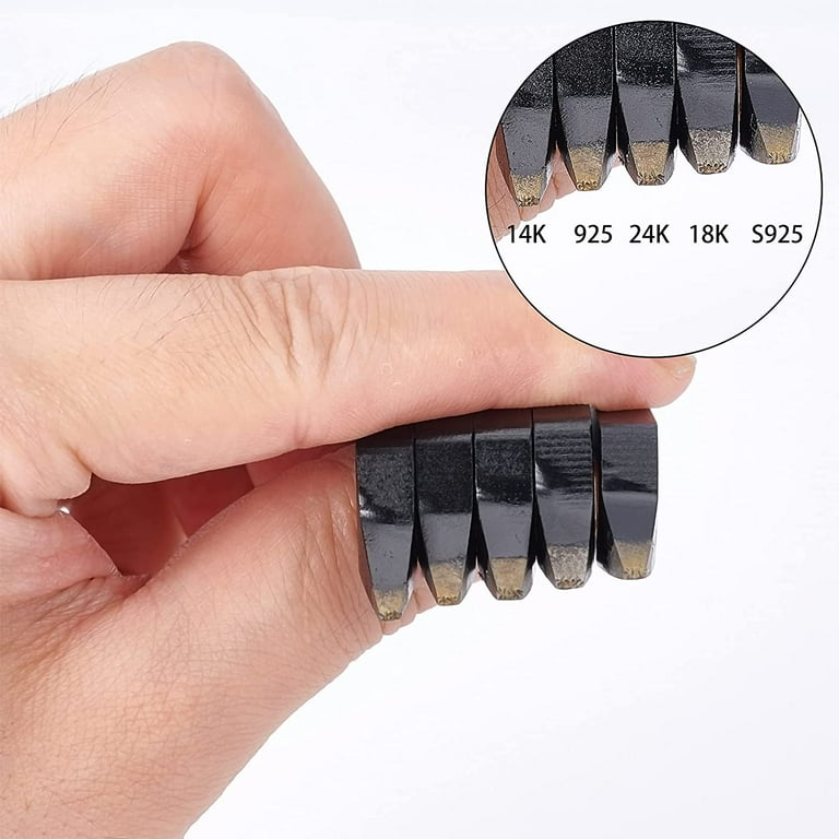 5pcs #45 Metal Punch Stamp 14k 18k 24k 925 S925 Curved Steel Punch