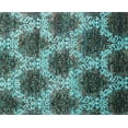 thumbnail image 1 of Ahgly Company Machine Washable Indoor Rectangle Contemporary Green Area Rugs, 2' x 5', 1 of 7