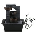 thumbnail image 3 of Tabletop Fountain,4 Tier Table Top Tabletop Water Fountain Tier Table Top Water Fountain Solid Performance, 3 of 8