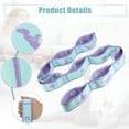 thumbnail image 6 of Unique Bargains Yoga Stretching Band Yoga Stretch Strap with 9 Loops Elastic Exercise Band Expandable Fitness Strap Blue, 6 of 7