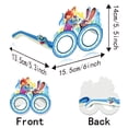 thumbnail image 2 of 16Pcs Zootopia Themed Paper Glasses, Party Supplies Photo Booth Prop Cartoon Character Cosplay Birthday Gift., 2 of 5