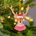 thumbnail image 4 of Sunjoy Tech Christmas Tree Pendant Lightweight Cute Animal Pendant Christmas Decoration for Festival, 4 of 8