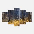 thumbnail image 2 of Forêt d'Automne Épaisse - Œuvre d'Art sur Toile Surdimensionnée, 2 of 3